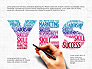 Business Related Word Clouds Set slide 4