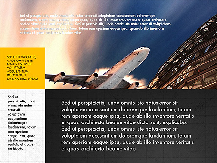 Modern Brochure Presentation Template Presentation Template, Master Slide