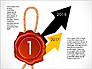 Seal Wax Themed Infographics slide 1