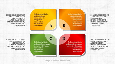 Four Stages PowerPoint Infographics Presentation Template, Master Slide