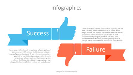 Failure and Success Infographic Presentation Template, Master Slide