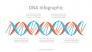 Abstract DNA Infographic slide 1