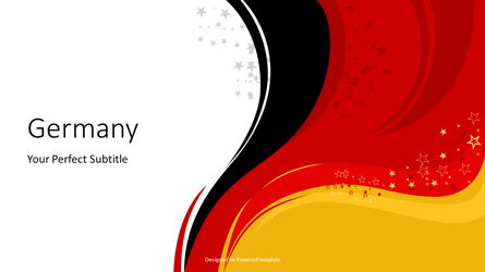 Happy Germany Unity Day Cover Slide Presentation Template, Master Slide