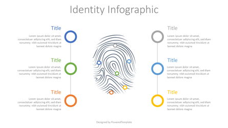 Identity Infographic Presentation Template, Master Slide