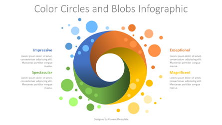 Colored Blobs Infographic Presentation Template, Master Slide