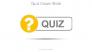 Quiz Word with Question Mark Cover Slide slide 2