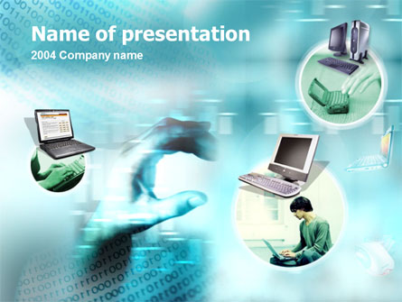 Laptop vs. Desktop Presentation Template, Master Slide