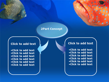 Fish In Aquarium Presentation Template For Powerpoint And Keynote 