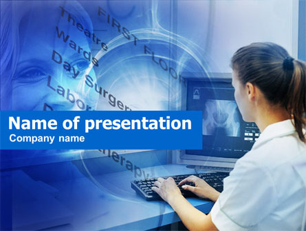 Clinical Record Presentation Template, Master Slide