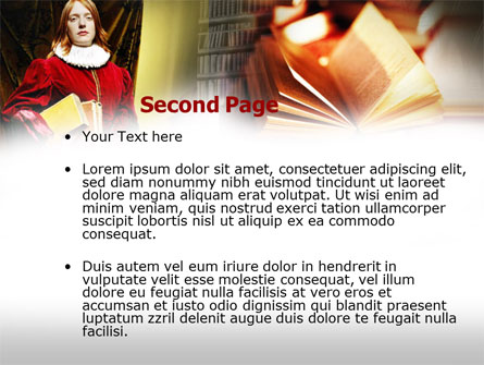 English Literature Presentation Template For PowerPoint And Keynote ...