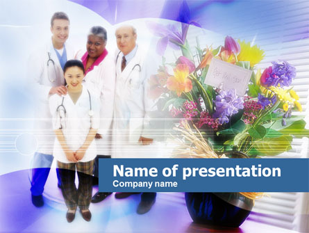 Patient's Care Presentation Template, Master Slide