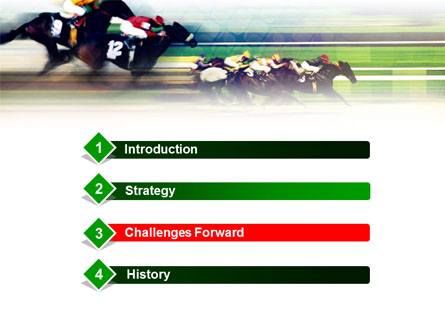 Horse Racing Presentation Template For PowerPoint And Keynote | PPT Star