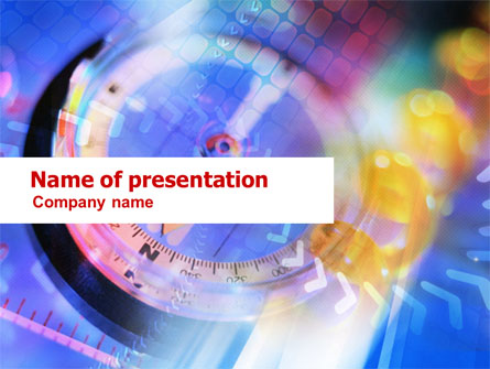 Technological Tendency Presentation Template, Master Slide