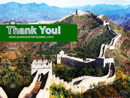 Great Wall Of China Presentation Template For Powerpoint And Keynote 