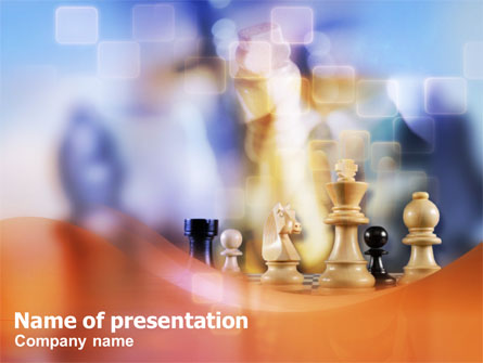 Free Playing Chess PowerPoint Template - Free PowerPoint Templates