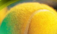 Yellow Tennis Presentation Template