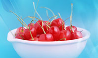 Bowl Full Of Cherries Presentation Template