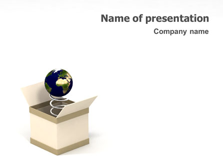 Discover World Presentation Template, Master Slide