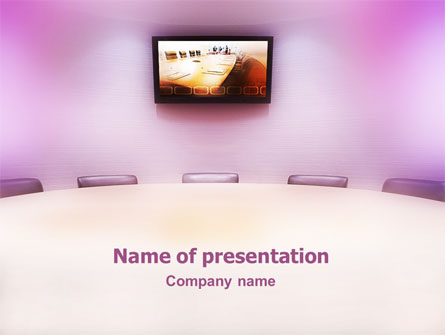 Board Meeting Presentation Template, Master Slide