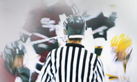 Ice Hockey Referee Presentation Template