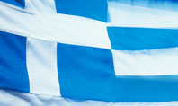 Flag of Greece Presentation Template