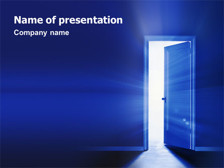 Open Door Presentation Template, Master Slide
