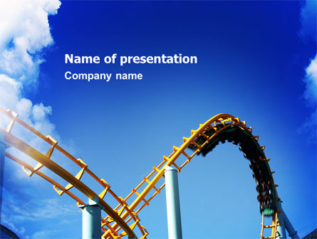 Roller Coaster Presentation Template for PowerPoint and Keynote PPT Star