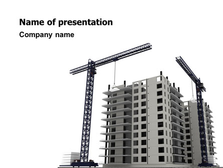 Building Plot Presentation Template, Master Slide