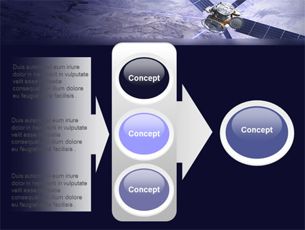 Communication Satellite Presentation Template For PowerPoint And ...