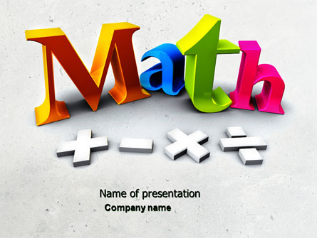 microsoft math powerpoint presentations free download