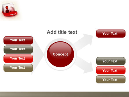 Contacts List Presentation Template For PowerPoint And Keynote | PPT Star
