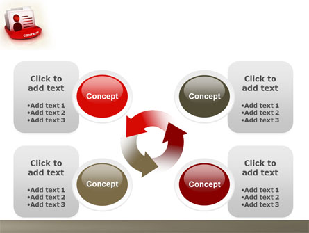 Contacts List Presentation Template For PowerPoint And Keynote | PPT Star