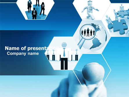 Powerpoint Template And Background With Illustration Of A Blue Business  Background  Presentation Graphics  Presentation PowerPoint Example   Slide Templates
