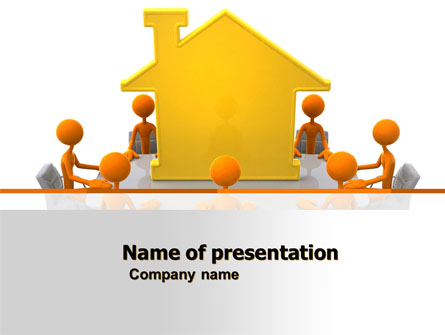 Building Project Conference Presentation Template, Master Slide