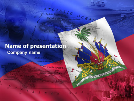 Haiti Presentation Template, Master Slide