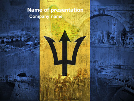 Barbados Presentation Template, Master Slide