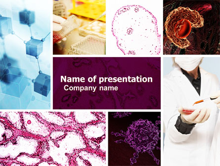 Microbiology Collage Presentation Template for PowerPoint and Keynote
