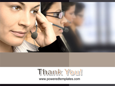 Call Center Presentation Template for PowerPoint and Keynote PPT Star