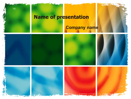 Colors Multiscreen Collage Presentation Template, Master Slide