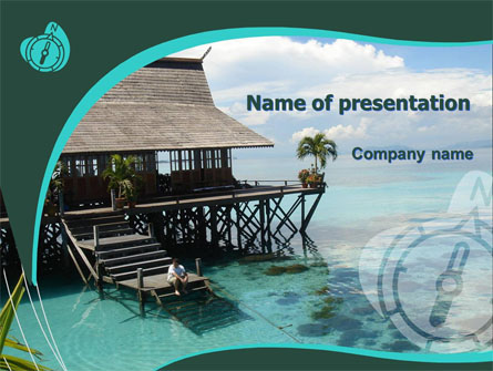 Lagoon Presentation Template, Master Slide