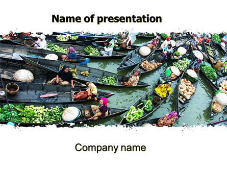 Thailand Presentation Template, Master Slide