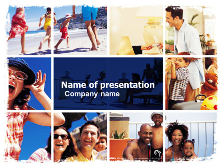 Family Vacation Presentation Template for PowerPoint and Keynote PPT Star