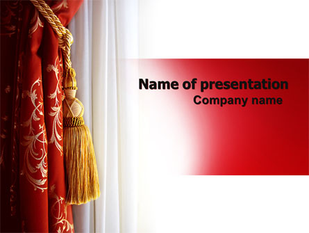 Curtain Presentation Template For Powerpoint And Keynote Ppt Star