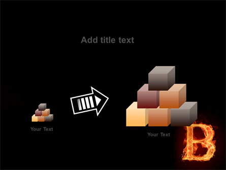 B Letter Presentation Template For PowerPoint And Keynote | PPT Star