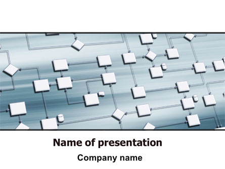 Logic Diagram Presentation Template, Master Slide