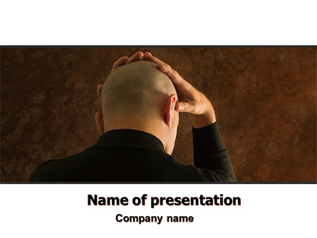 Hard Thoughts Presentation Template, Master Slide