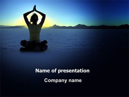 Contemplation Presentation Template, Master Slide