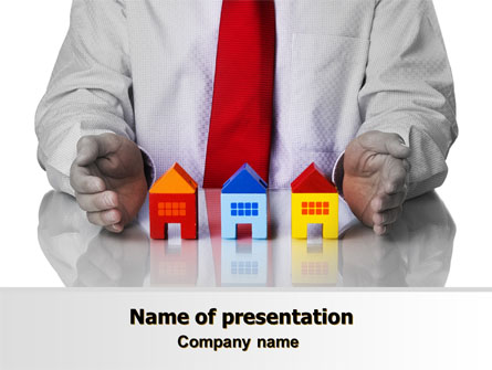 Real Estate Agent Presentation Template, Master Slide