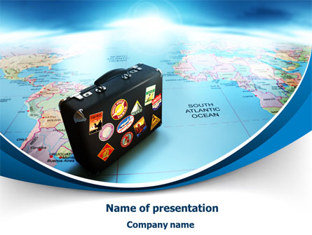International Tourism Presentation Template, Master Slide
