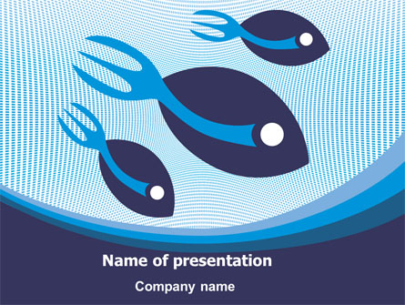 Fish Presentation Template, Master Slide